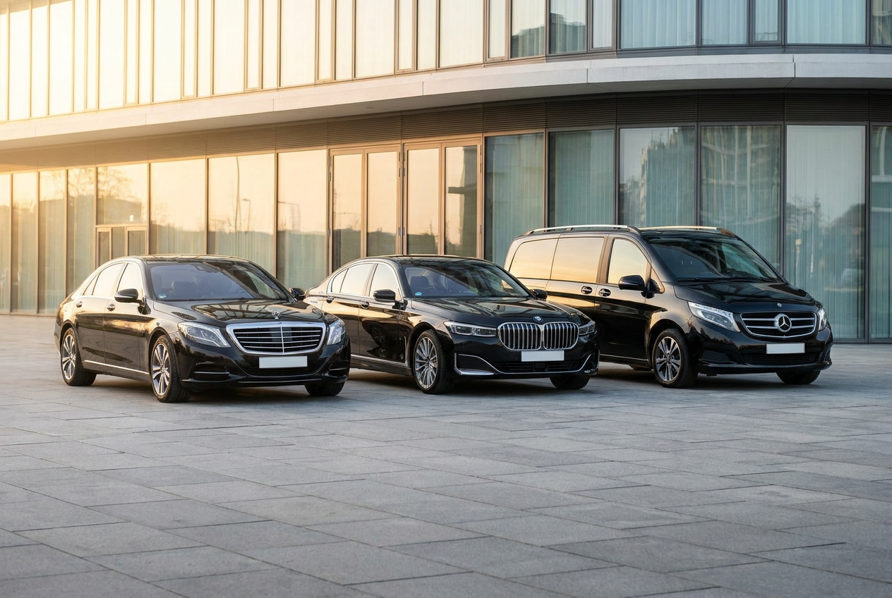 A premium fleet of executive vehicles